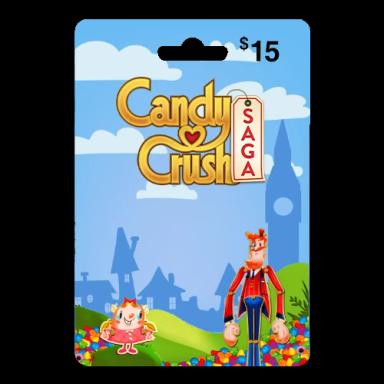 Logo Candy Crush USA 15$